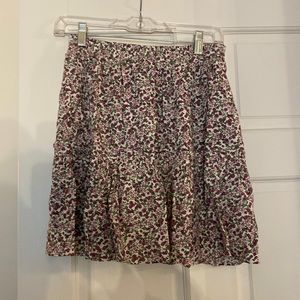 NWT Love Ady flowered skirt, size M